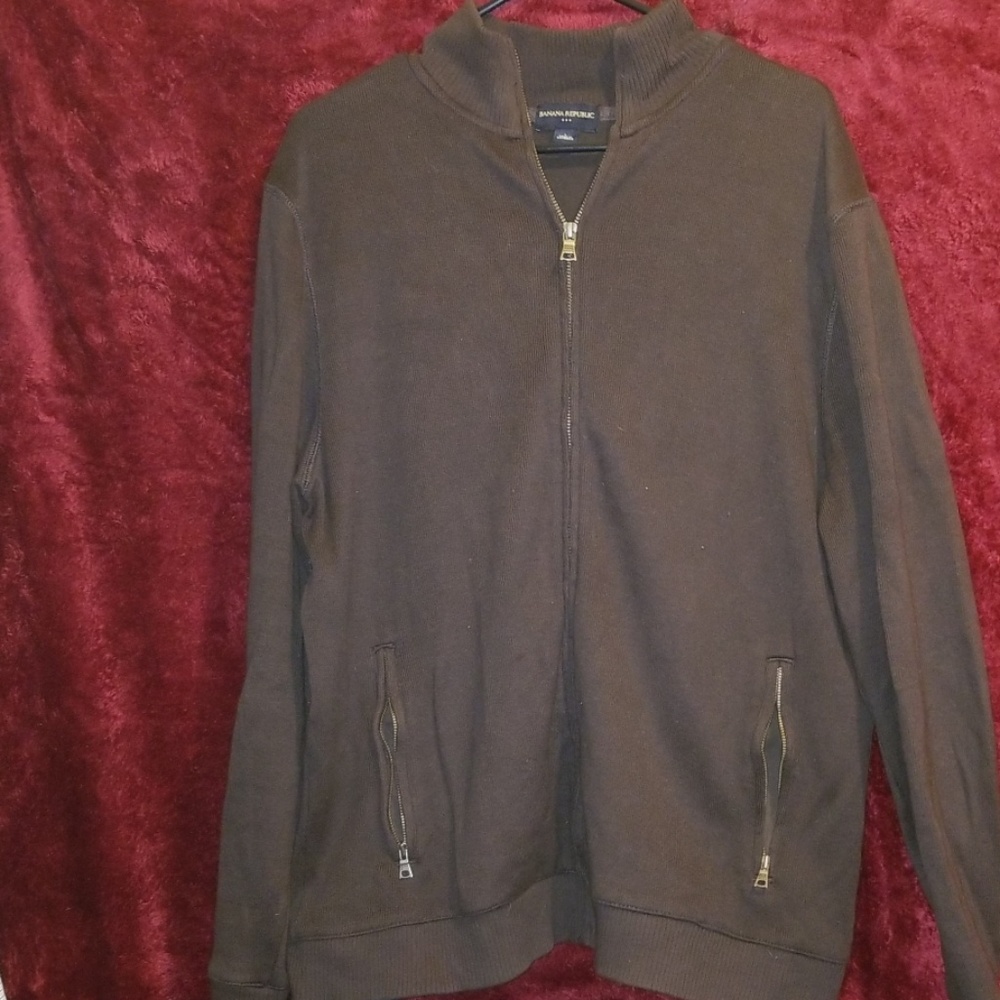 Banana Republic Zip up sweater